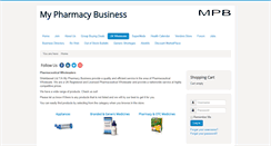 Desktop Screenshot of mypharmacybusiness.com